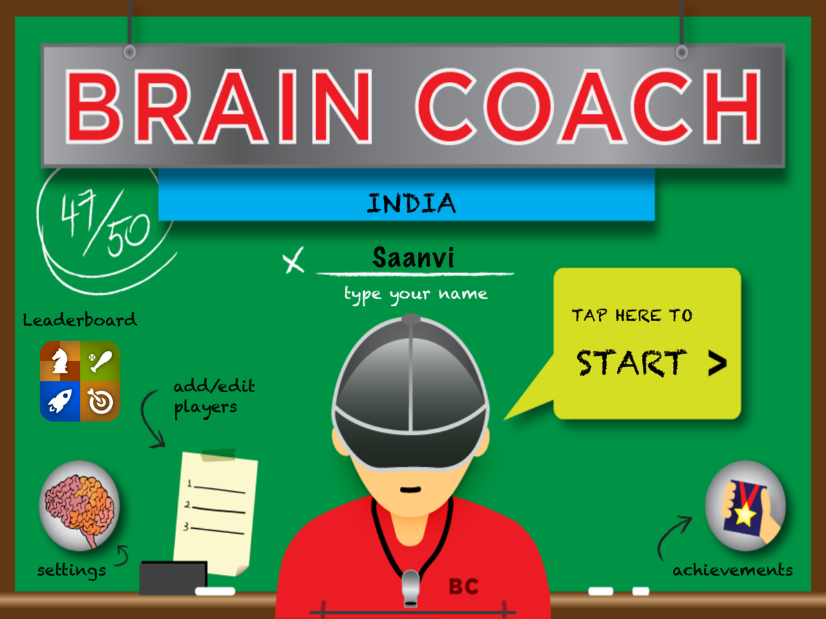 Brain Coach India on iPad