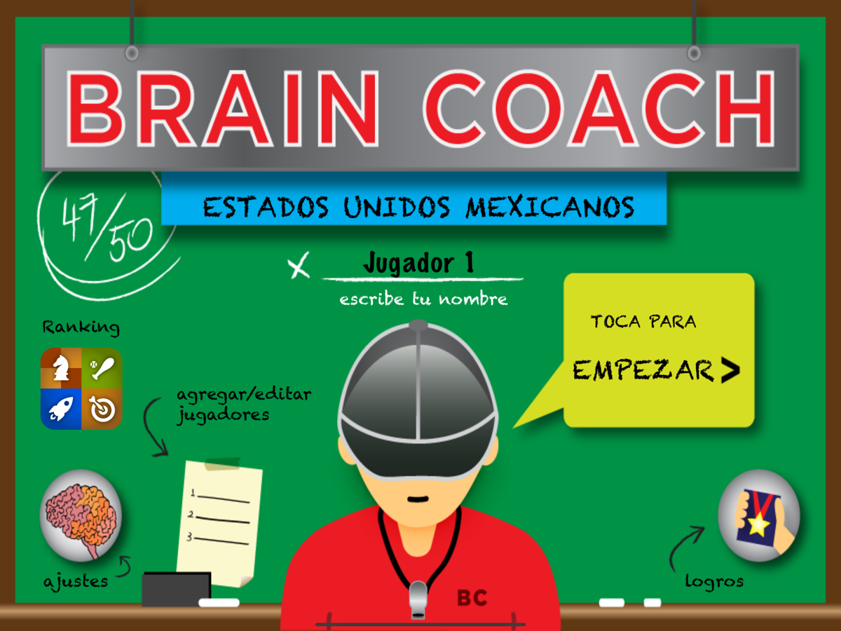 Brain Coach México en iPad
